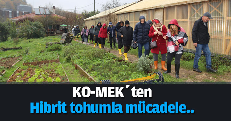 KO-MEK’ten hibrit tohumla mücadele