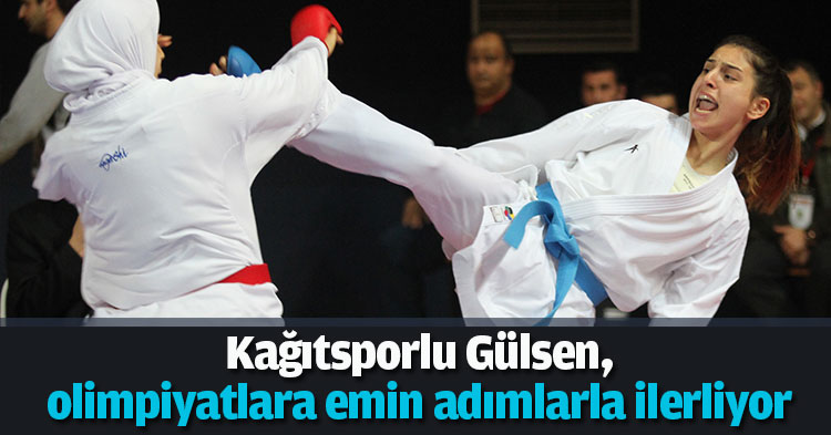  Kağıtsporlu Gülsen, olimpiyatlara emin adımlarla ilerliyor