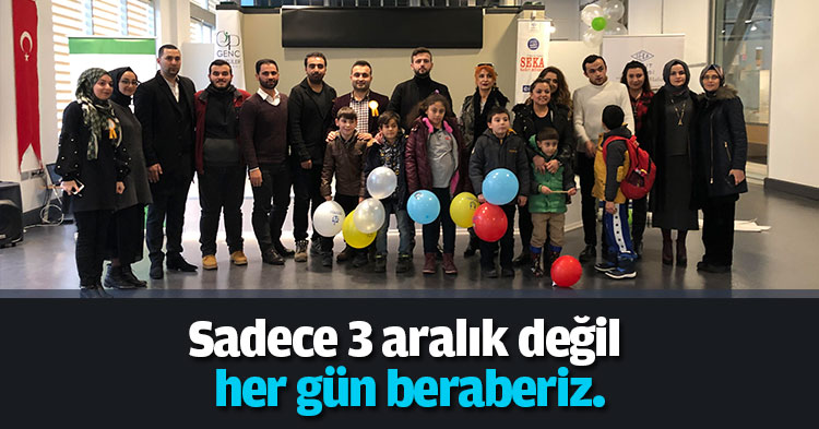 Sadece 3 aralık değil hergün beraberiz