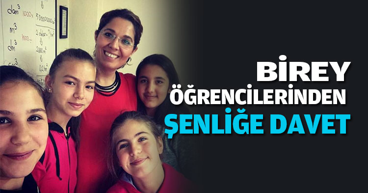 Birey öğrencilerinden şenliğe davet