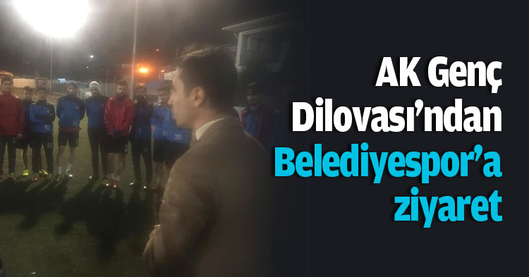 AK Genç Dilovası'ndan Belediyespor'a ziyaret