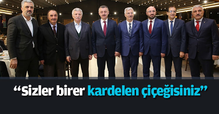 “Sizler birer kardelen çiçeğisiniz
