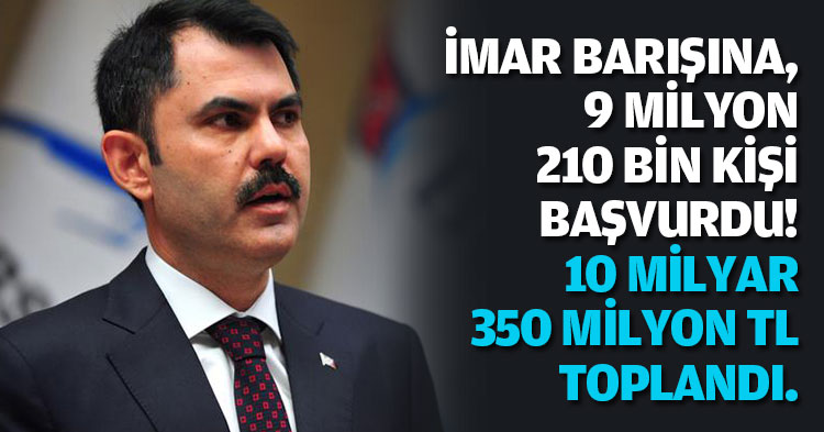 Bakan açıkladı! Sayı 9 milyonu aştı...