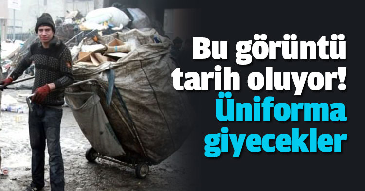 Bu görüntü tarih oluyor! Üniforma giyecekler