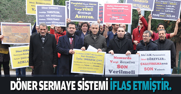  DÖNER SERMAYE SİSTEMİ İFLAS ETMİŞTİR.