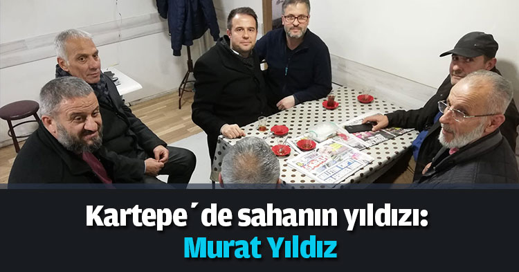 Kartepe’de sahanın yıldızı: Murat Yıldız