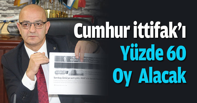 Cumhurittifak'ı Yüzde 60 Alacak