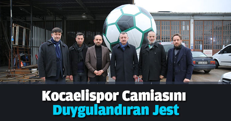 Kocaelispor camiasını duygulandıran jest