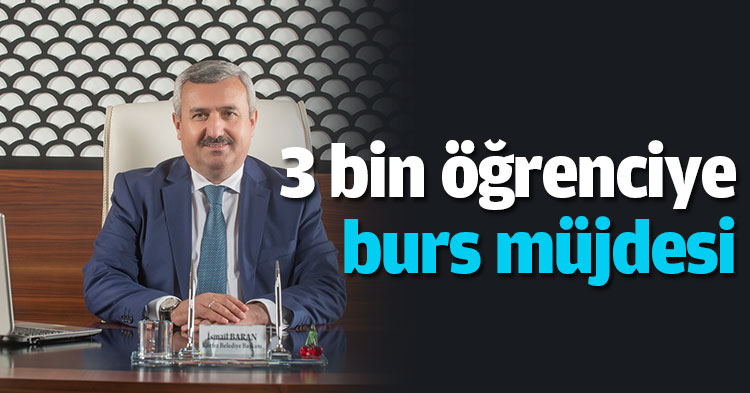 3 bin öğrenciye burs müjdesi