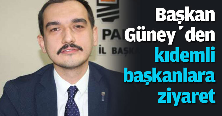 Başkan Güney’den kıdemli başkanlara ziyaret