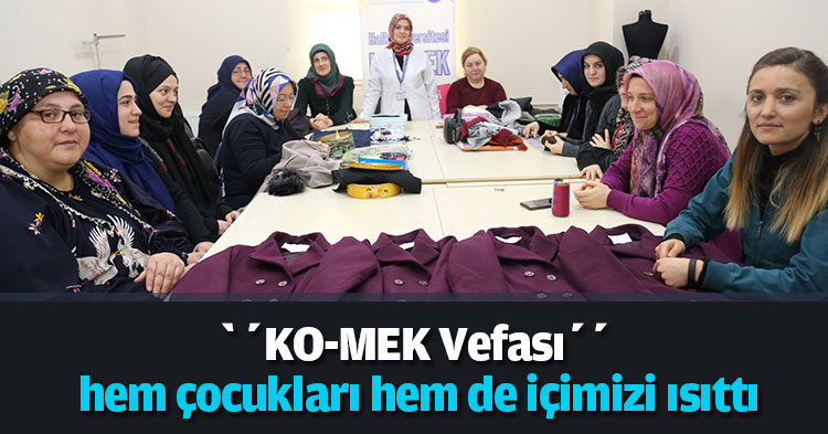 ‘’KO-MEK Vefası’’ hem çocukları hem de içimizi ısıttı
