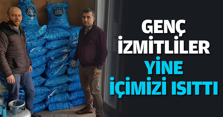 GENÇ İZMİTLİLER YİNE İÇİMİZİ ISITTI