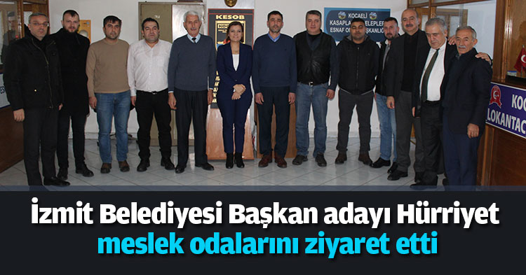 Hürriyet meslek odalarını ziyaret etti