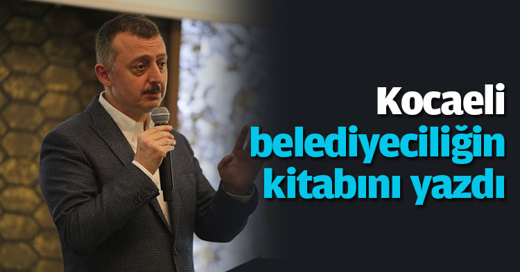 Kocaeli belediyeciliğin kitabını yazdı