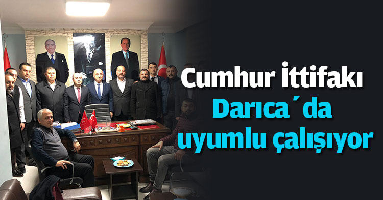 “Cumhur ittifakı Darıca’da uyumlu çalışıyor”