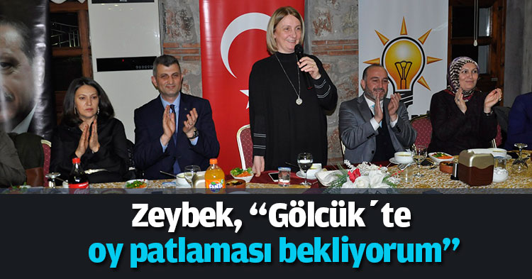 Zeybek, “Gölcük’te oy patlaması bekliyorum”