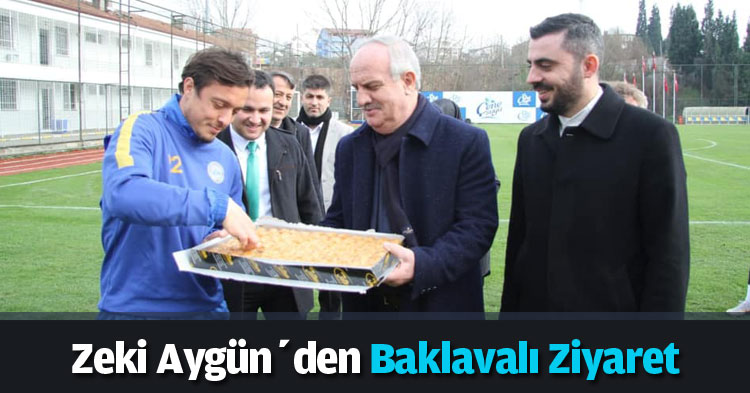 Zeki Aygün’den Baklavalı Ziyaret