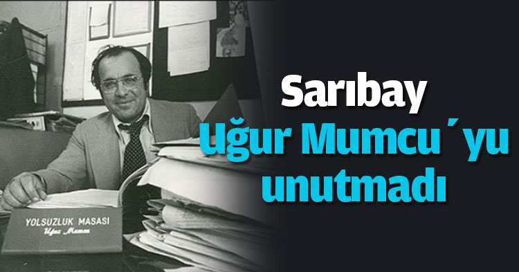 CHP İl Başkanı Cengiz Sarıbay Uğur Mumcu’yu unutmadı