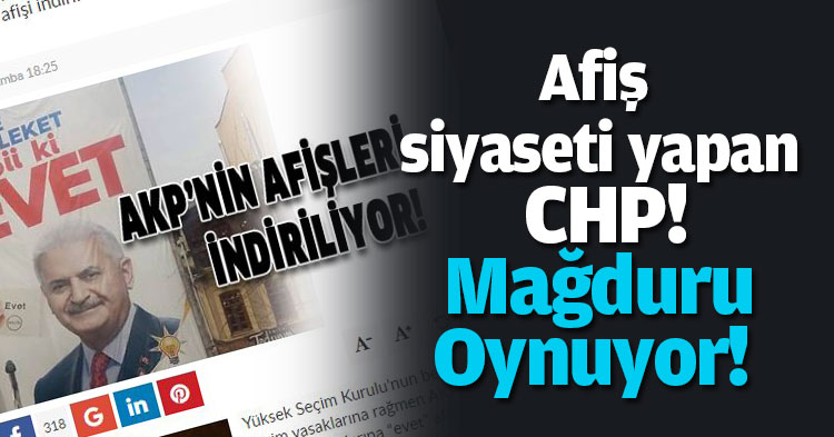 CHP Mağduru Oynuyor! 