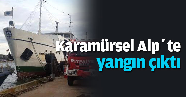 Karamürsel Alp’te yangın çıktı