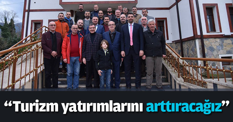 “Turizm yatırımlarını arttıracağız”