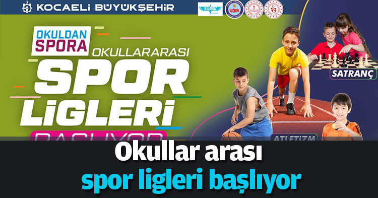 Okullar arası spor ligleri başlıyor