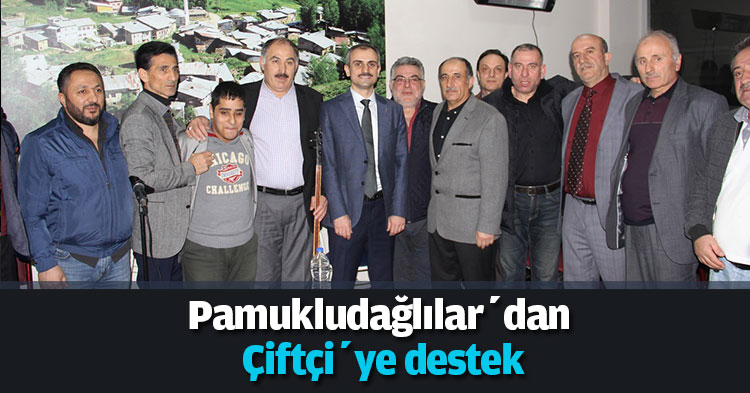 Pamukludağlılar’dan Çiftçi’ye destek