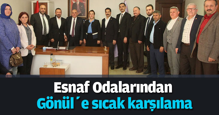 Esnaftan Gönül’e sıcak karşılama