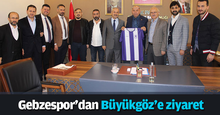  Gebzespor'dan Büyükgöz'e ziyaret