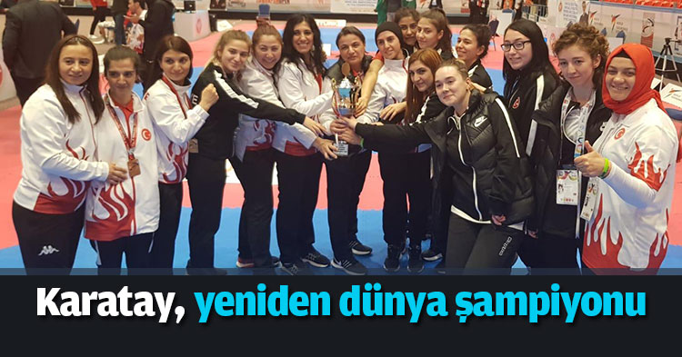 Karatay, yeniden dünya şampiyonu 