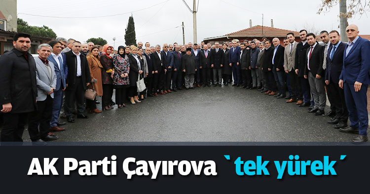  AK Parti Çayırova ‘tek yürek’