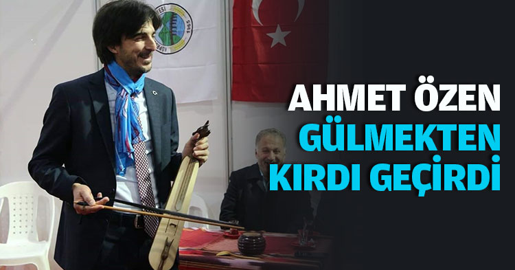 AHMET ÖZEN GÜLMEKTEN KIRDI GEÇİRDİ