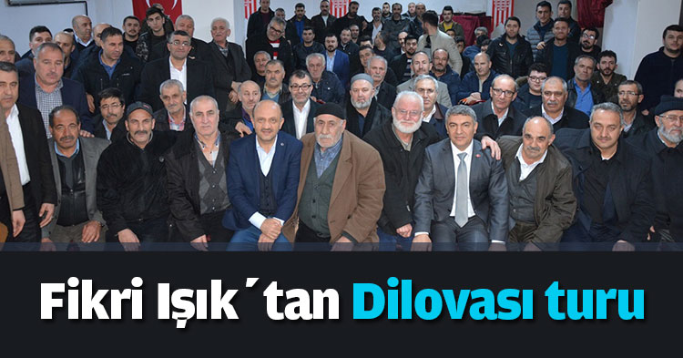 Fikri Işık'tan Dilovası turu