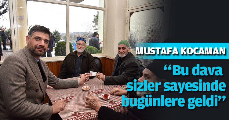 “Bu dava sizler sayesinde bugünlere geldi”