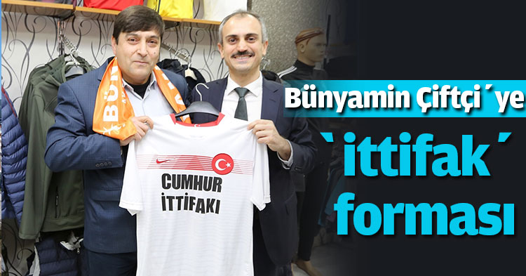 Çiftçi’ye ‘ittifak’ forması
