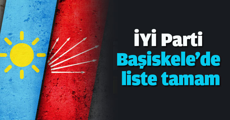 İYİ Parti Başiskele'de liste tamam