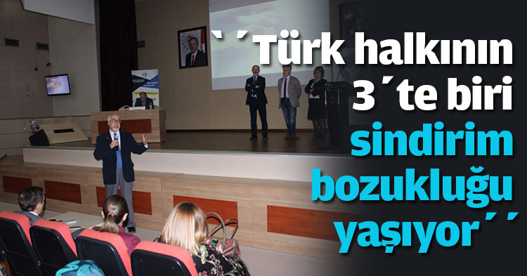 ‘’Türk halkının 3’te biri  sindirim bozukluğu yaşıyor’’