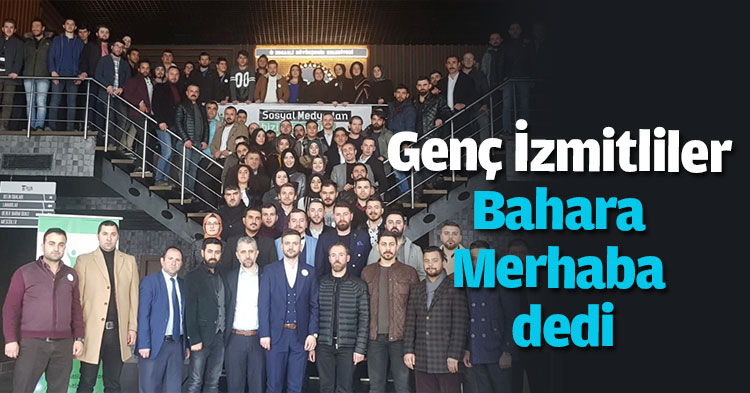 Genç İzmitliler Bahara Merhaba dedi