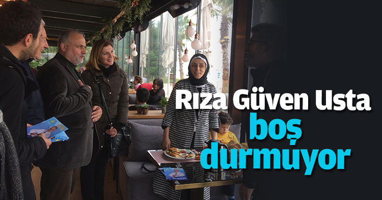 Usta boş durmuyor