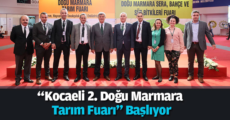 “Kocaeli 2. Doğu Marmara Tarım Fuarı” Başlıyor