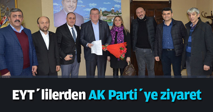 EYT’lilerden AK Parti’ye ziyaret