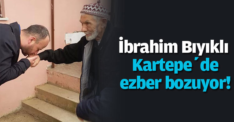 İbrahim Bıyıklı Kartepe’de ezber bozuyor!