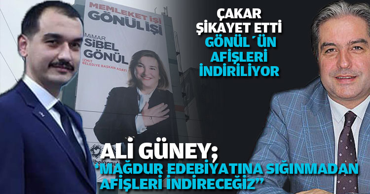 ALİ GÜNEY; “TARTIŞMA, POLEMİK VE MAĞDUR EDEBİYATINA SIĞINMADAN AFİŞLERİ İNDİRECEĞİZ”
