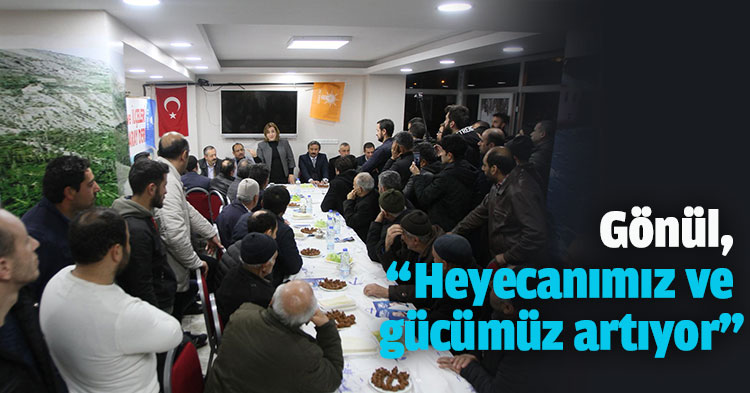 Gönül, “Heyecanımız ve gücümüz artıyor”