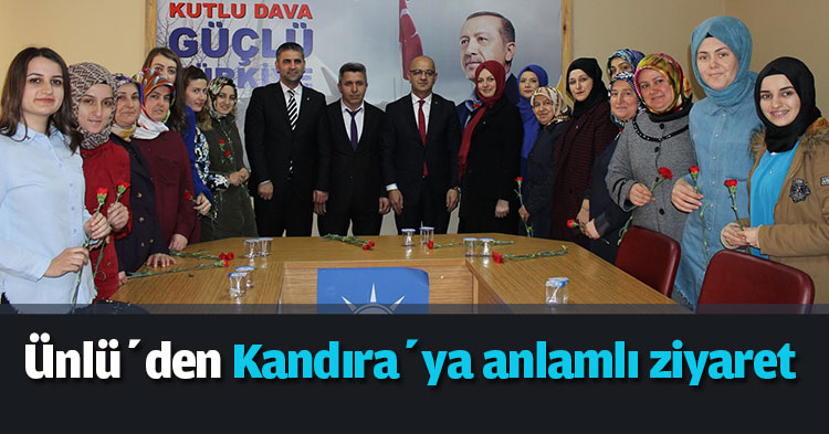 Ünlü’den Kandıra’ya anlamlı ziyaret