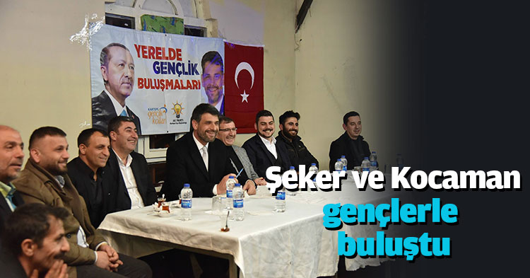 Şeker ve Kocaman gençlerle buluştu