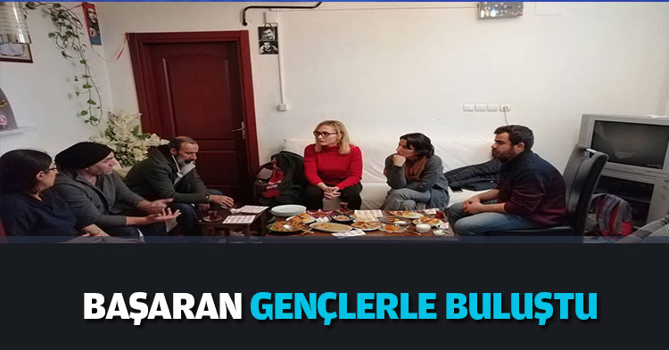 BAŞARAN GENÇLERLE BULUŞTU