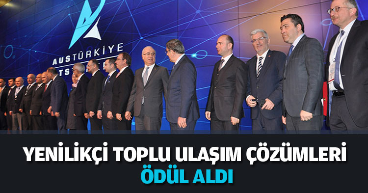 YENİLİKÇİ TOPLU ULAŞIM ÇÖZÜMLERİ ÖDÜL ALDI