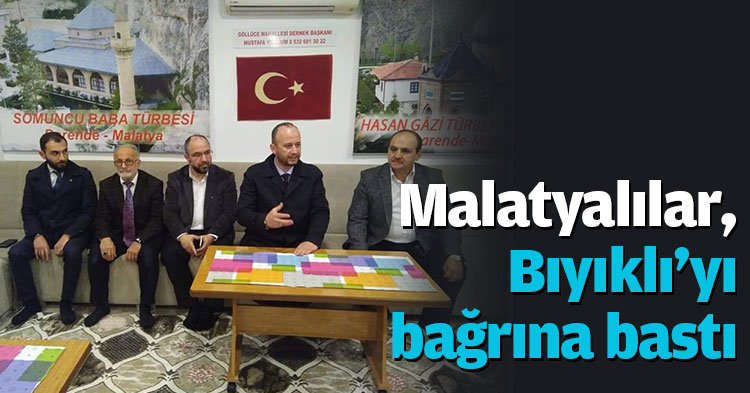 Malatyalılar, Bıyıklı'yı bağrına bastı 