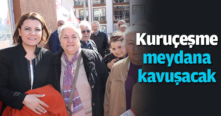 Kuruçeşme meydana kavuşacak